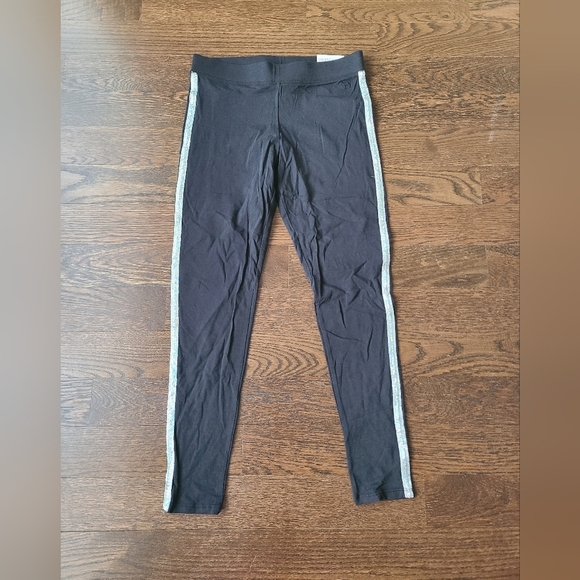 PINK Victoria's Secret Pants - NWT Victoria's Secret Pink fashion Legging with side shiny Stripes sz.M